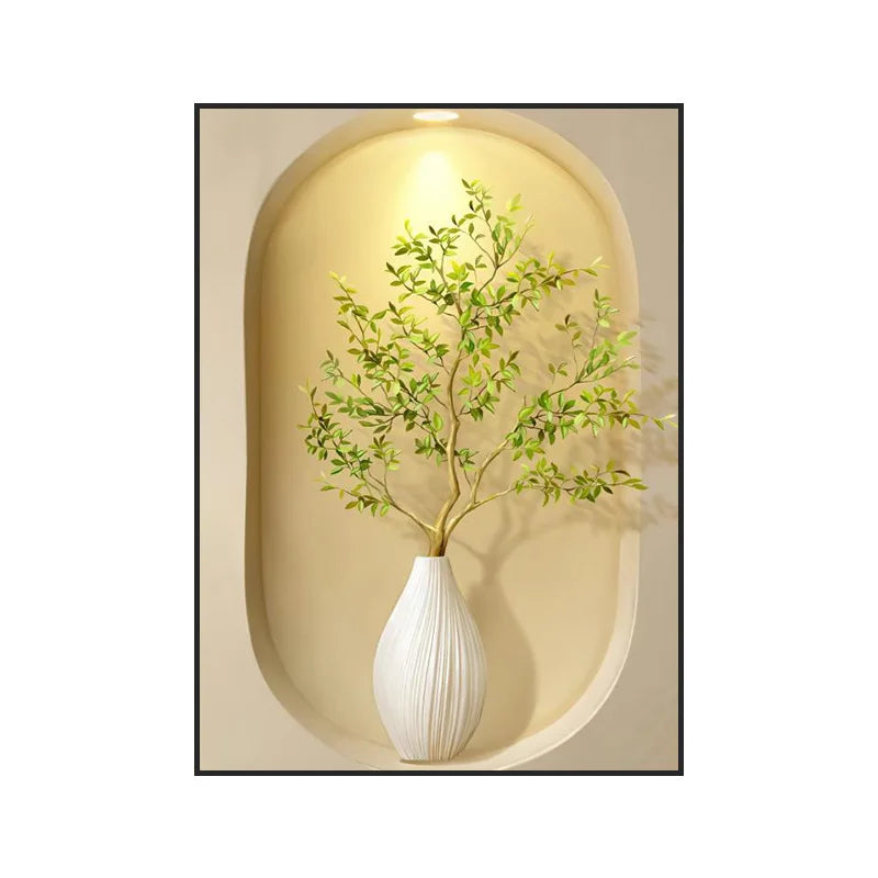 40X30CM Electric Meter Box Decor Power Switch Hide Cover Wall Canvas Poster Paintings Home Design Painting Decorative