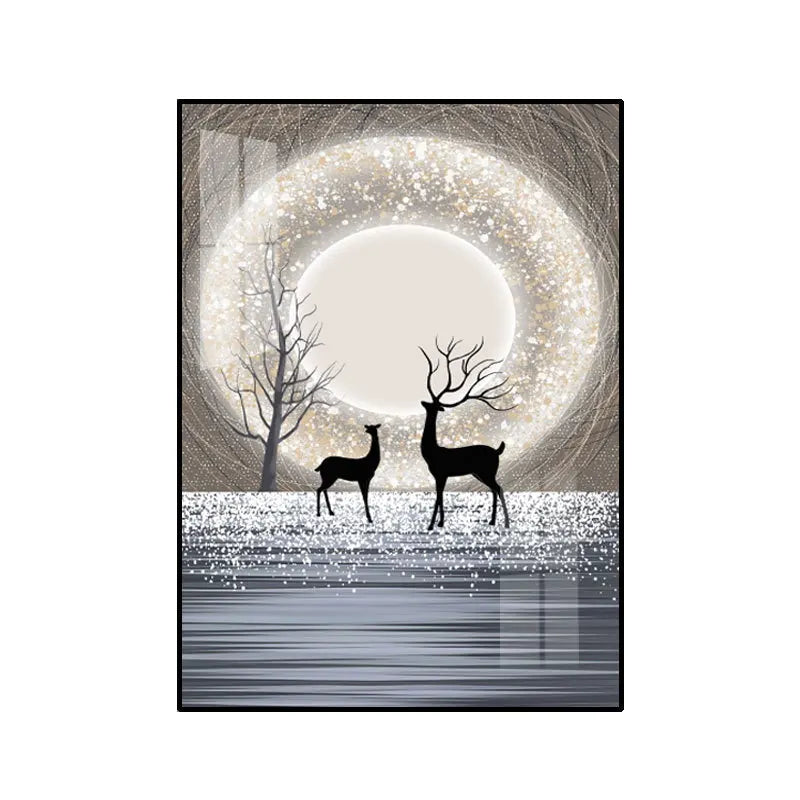 40X30CM Electric Meter Box Decor Power Switch Hide Cover Wall Canvas Poster Paintings Home Design Painting Decorative