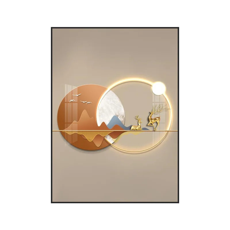 40X30CM Electric Meter Box Decor Power Switch Hide Cover Wall Canvas Poster Paintings Home Design Painting Decorative